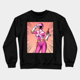 pink ranger Crewneck Sweatshirt